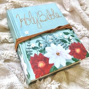 Holy Bible - NKJV - Hand Painted